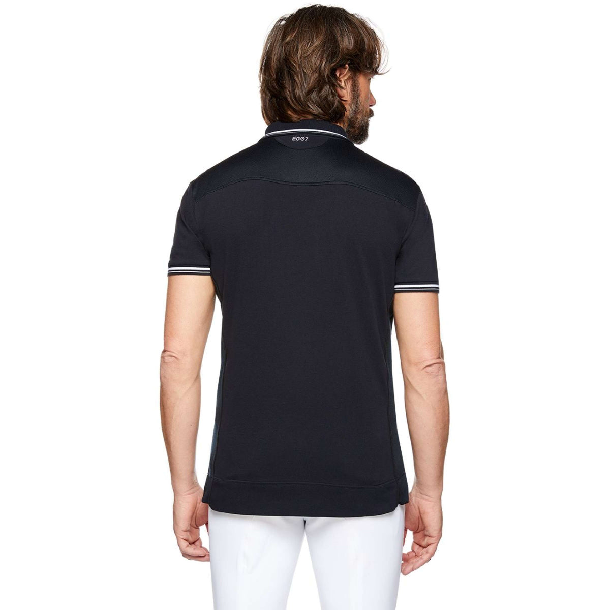 Ego7 Polo Air Hommes Marine/Bleu