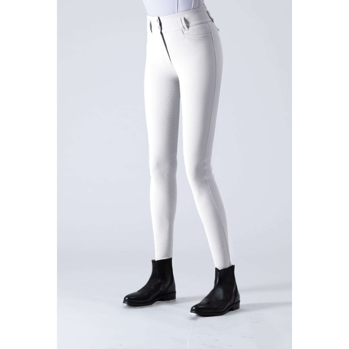 Ego7 Pantalon d'Équitation Dressage CA Blanc