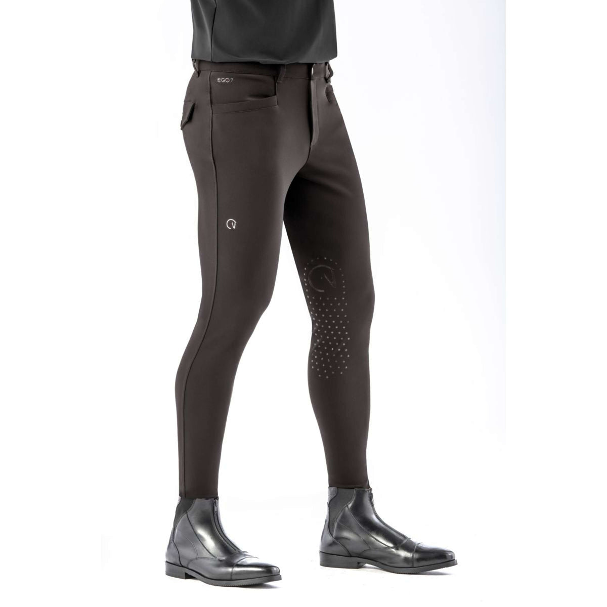 Ego7 Pantalon d'Équitation Jumping EJ Hommes Chocolat