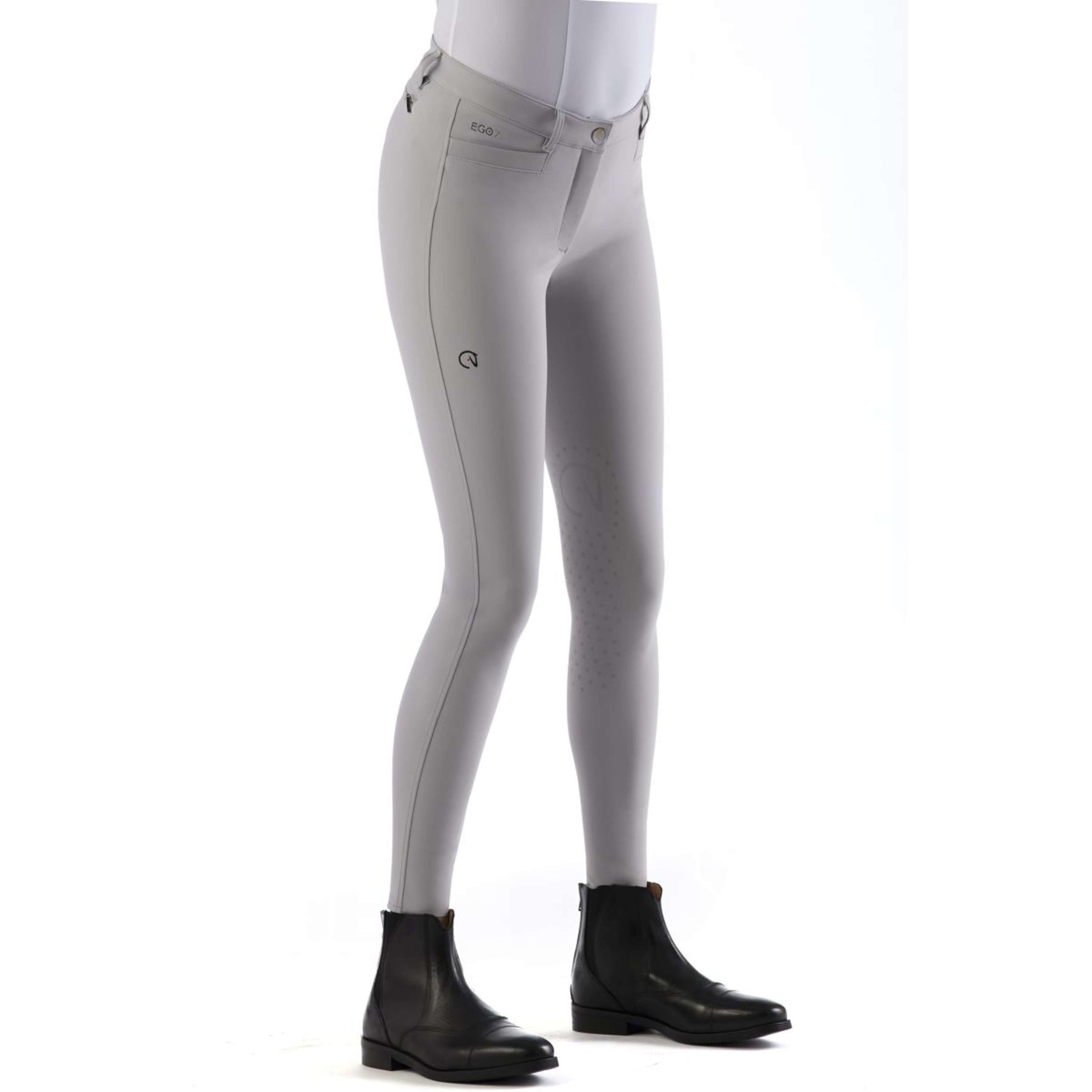 Ego7 Pantalon d'Équitation Jumping EJ Gris Glace