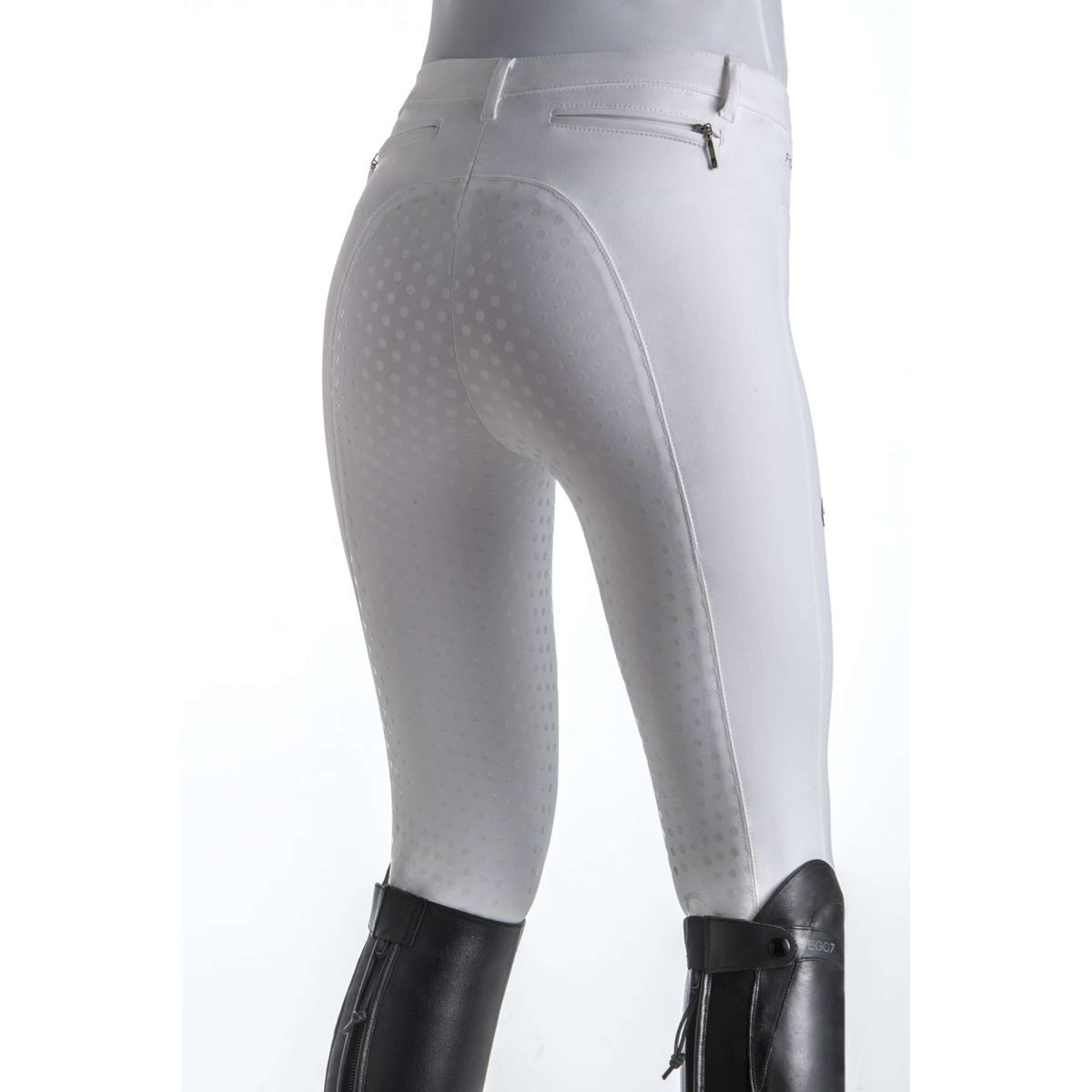 Ego7 Pantalon d'Équitation Dressage FG Blanc