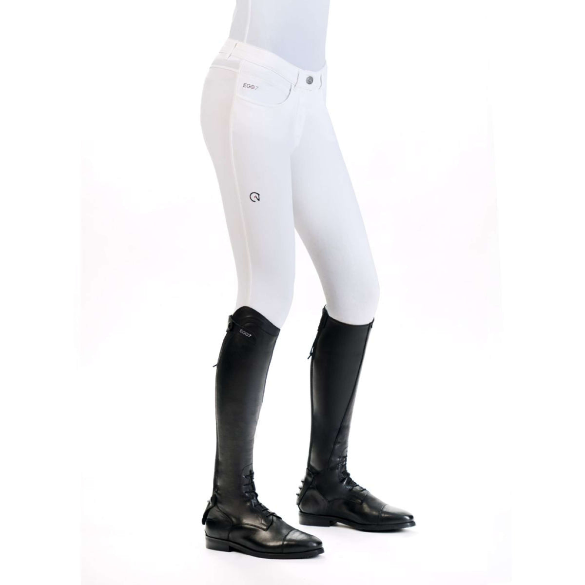 Ego7 Pantalon d'Équitation Jumping VB Blanc