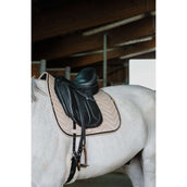 EQUITHÈME Tapis de Selle Glossy Dressage Beige