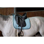 EQUITHÈME Tapis de Selle Glossy Dressage Vert clair