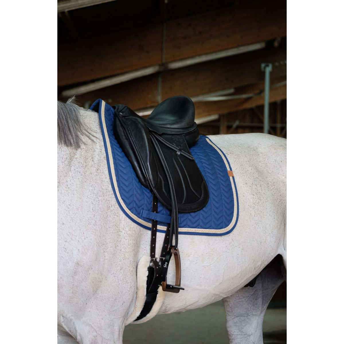 EQUITHÈME Tapis de Selle Softy Dressage Petrol