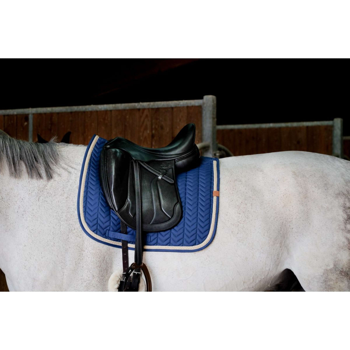 EQUITHÈME Tapis de Selle Softy Dressage Petrol