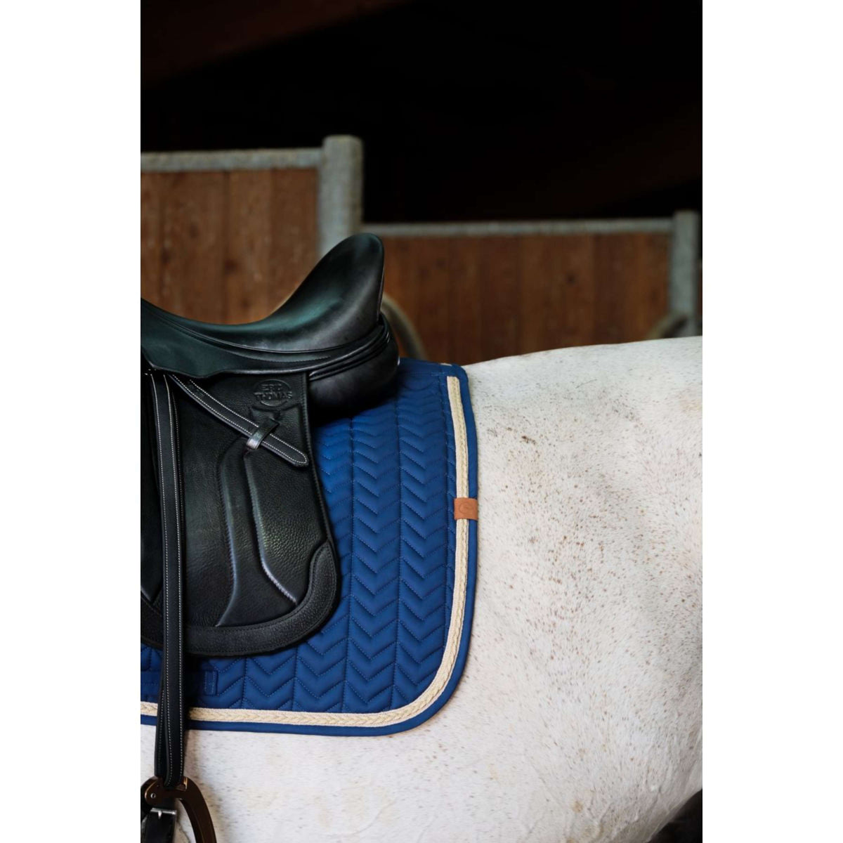 EQUITHÈME Tapis de Selle Softy Dressage Petrol