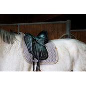 EQUITHÈME Tapis de Selle Softy Dressage Gris