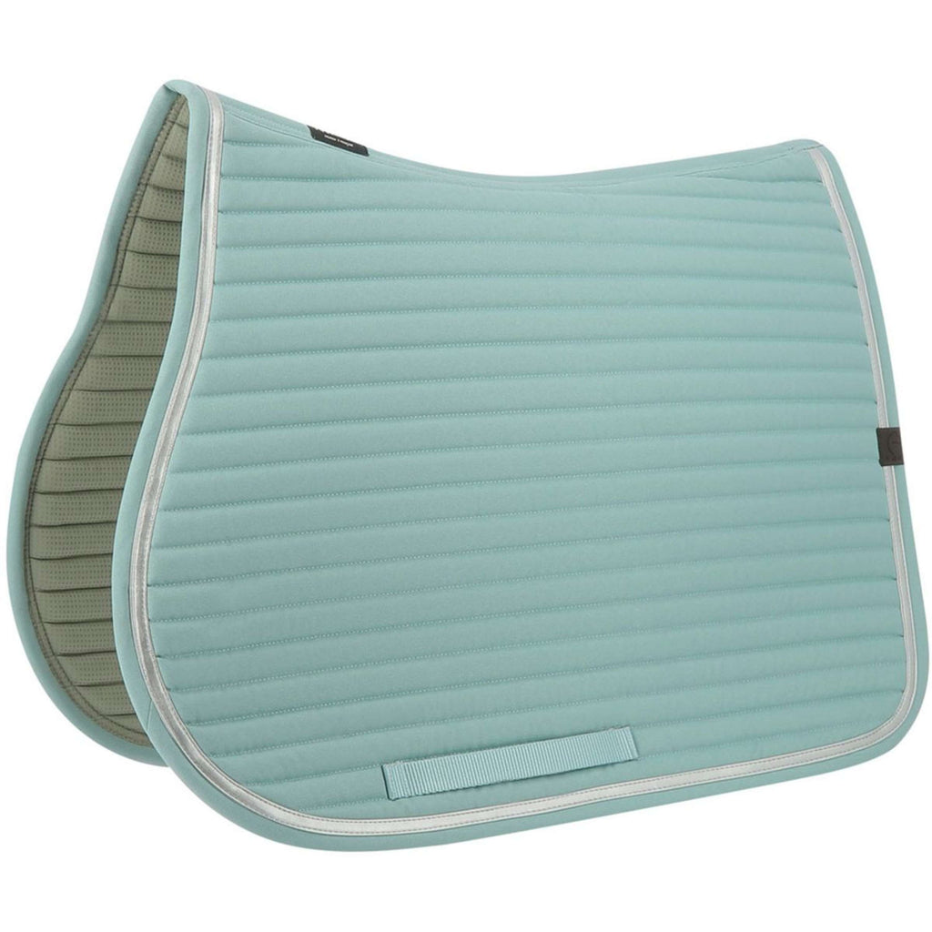EQUITHÈME Tapis de Selle Spring de Saut Turquoise
