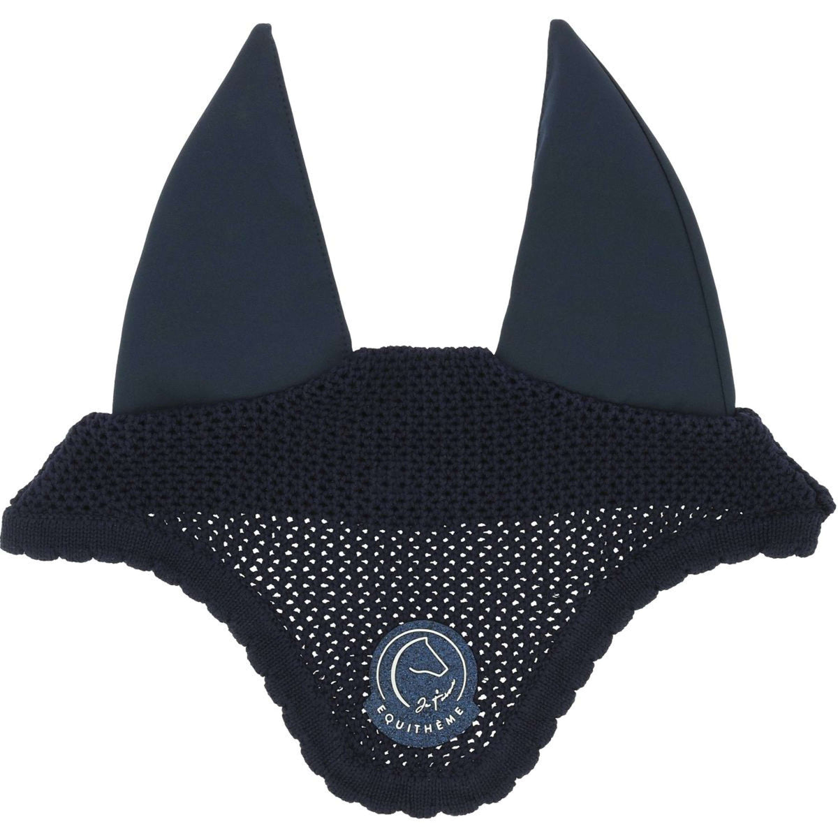 EQUITHÈME Bonnet Anti-Mouches Je Taime Competition Bleu