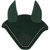 EQUITHÈME Bonnet Anti-Mouches Domino Vert