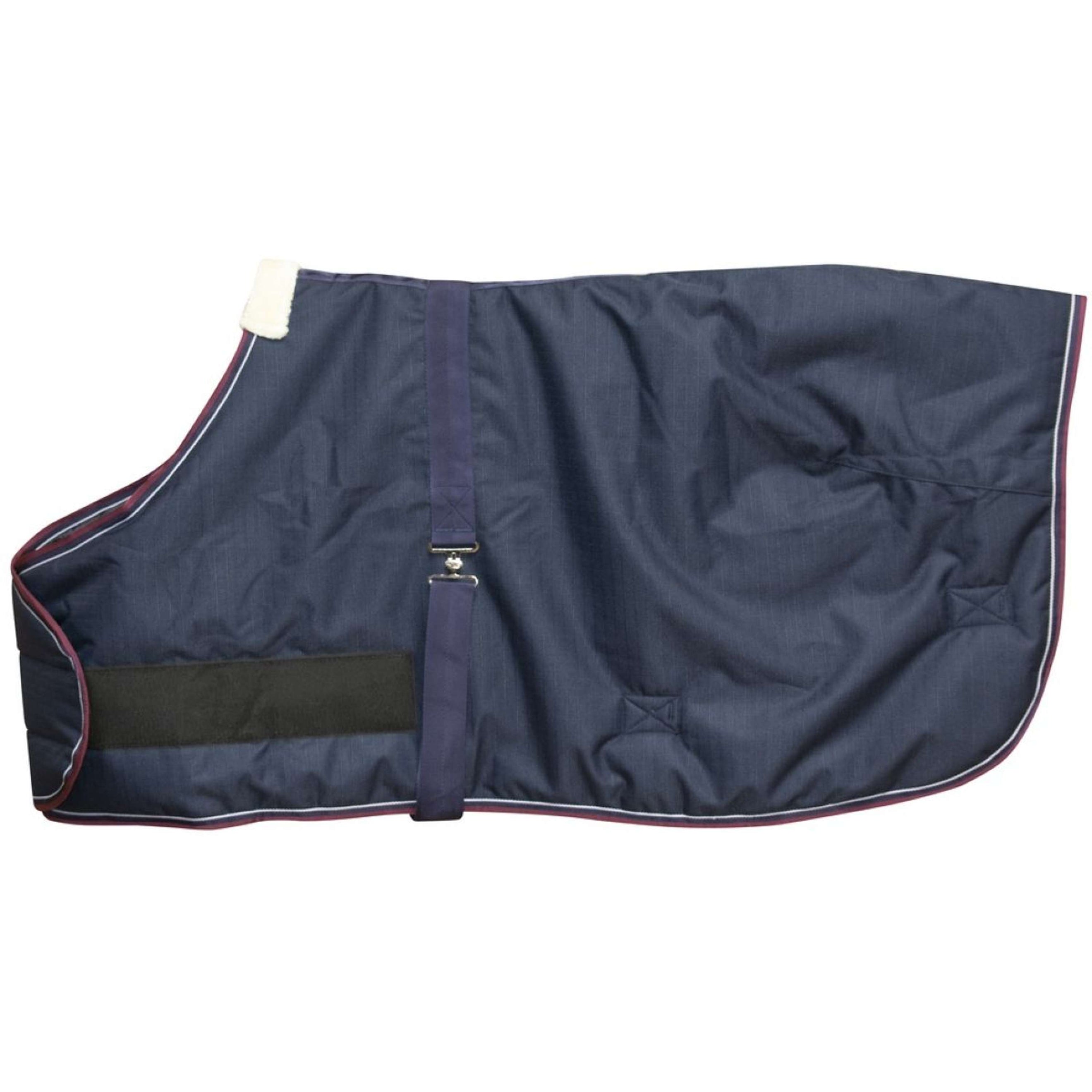 EQUITHÈME Couverture pour Poulain Tyrex 1200D Marine/Bordeaux EQUITHÈME Couverture pour Poulain Tyrex 1200D Marine/Bordeaux