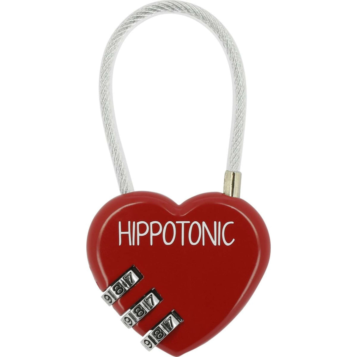 Hippotonic Boîte de Pansage Padlock Cœur Rouge