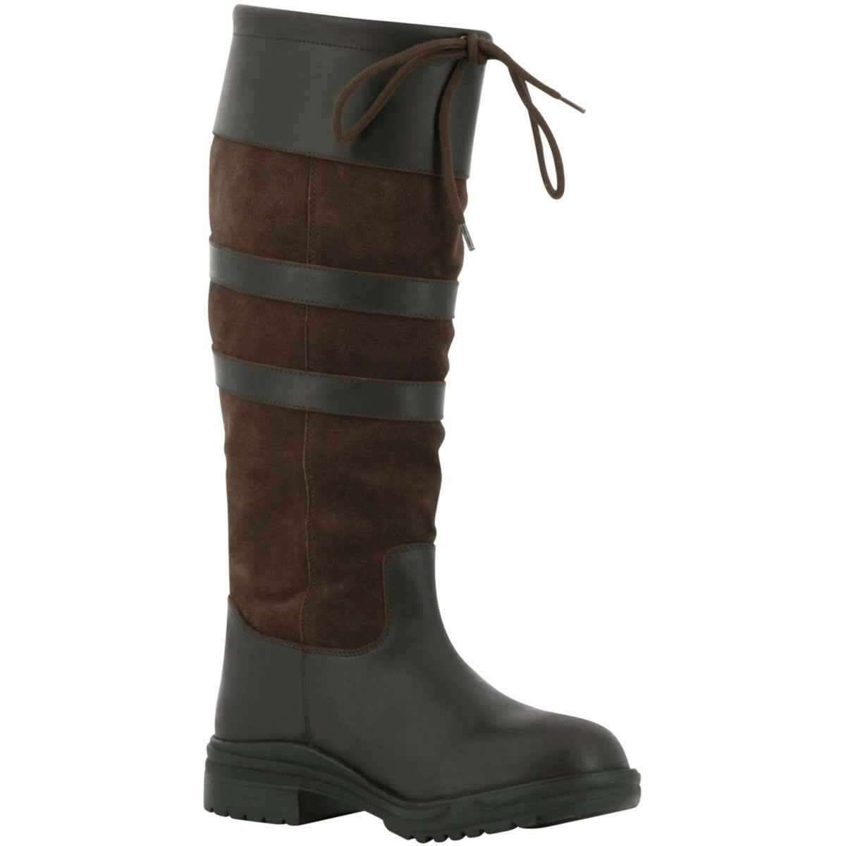 EQUITHÈME Bottes d'Extérieur Marron