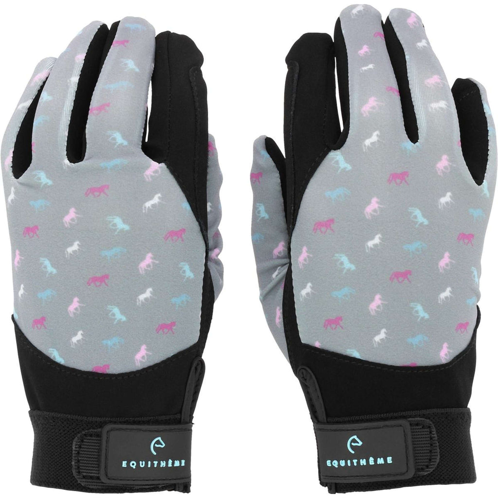 EQUITHÈME Gants Maelle Enfants Gris