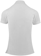 EQUITHÈME Polo Betty Mesh Femme Blanc