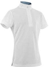 EQUITHÈME Polo Betty Mesh Kids Blanc