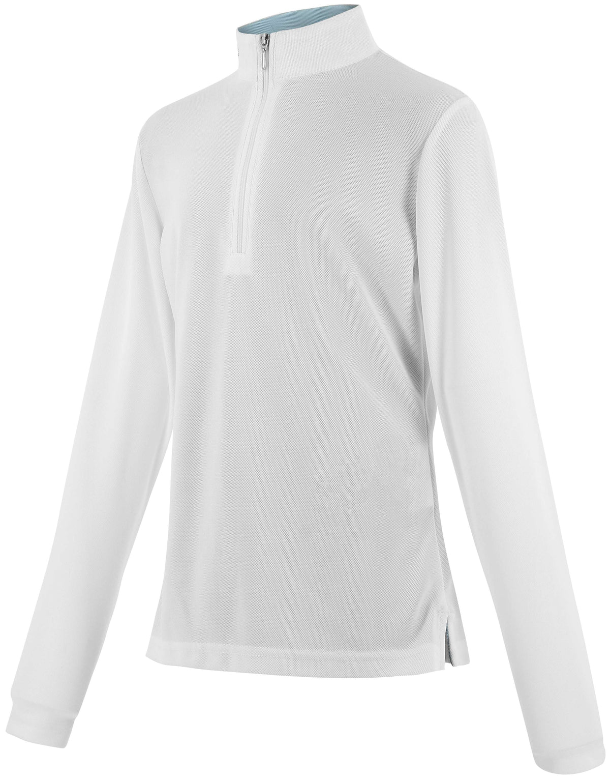 EQUITHÈME Polo Byffy Mesh Femme Blanc