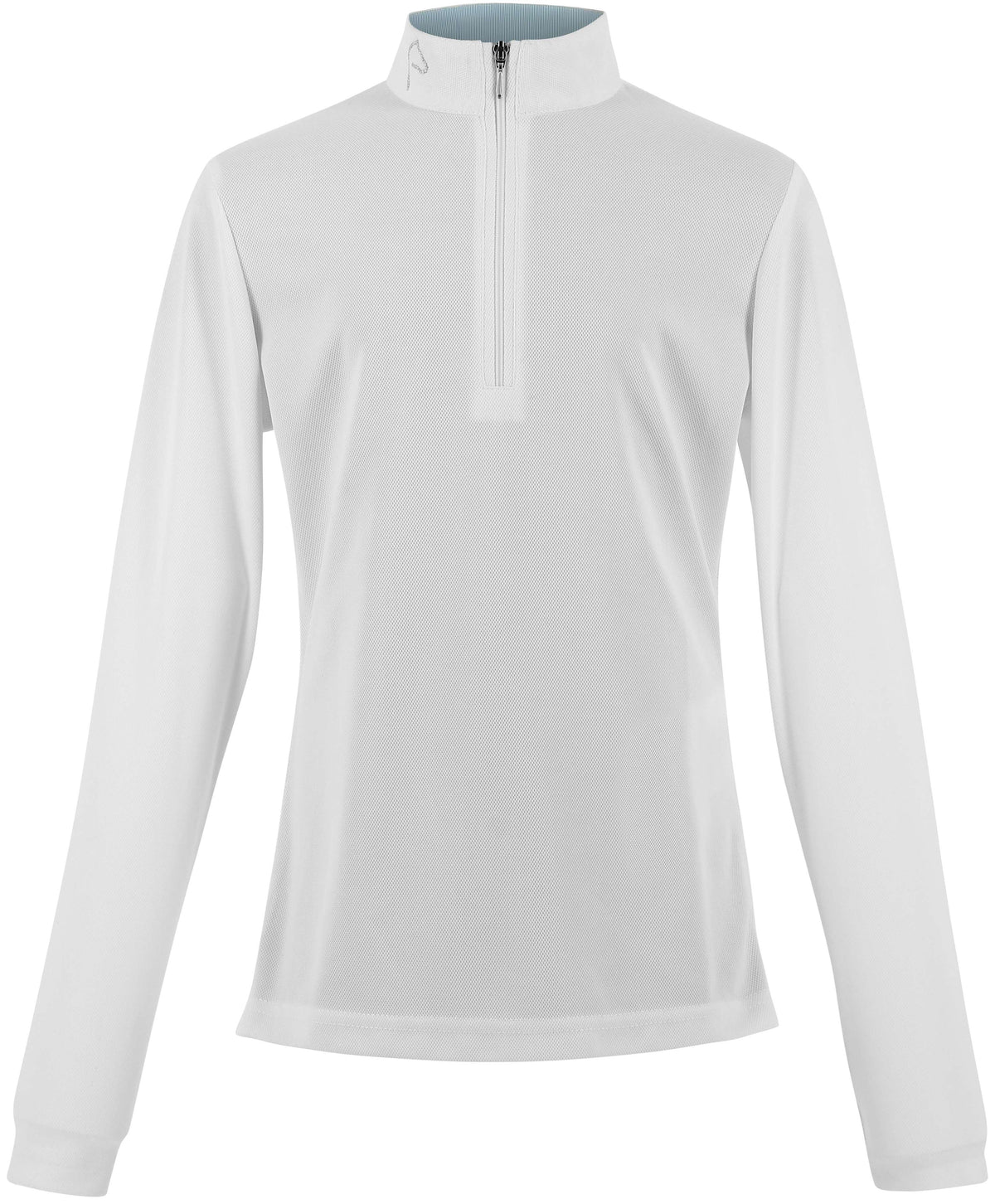 EQUITHÈME Polo Byffy Mesh Femme Blanc