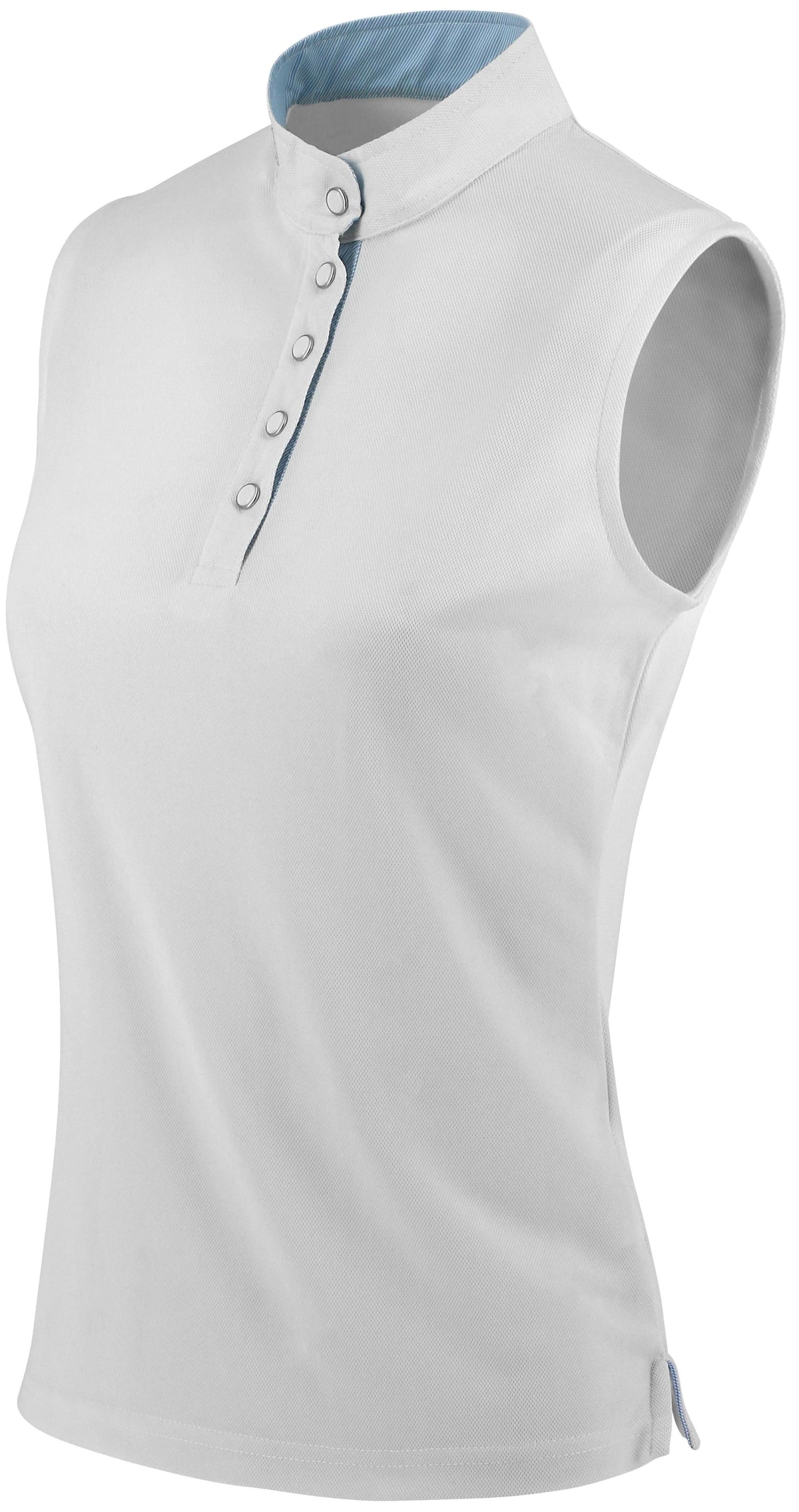 EQUITHÈME Polo Molly Mesh Femme Blanc