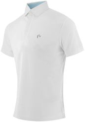 EQUITHÈME Polo Edy Mesh Hommes Blanc