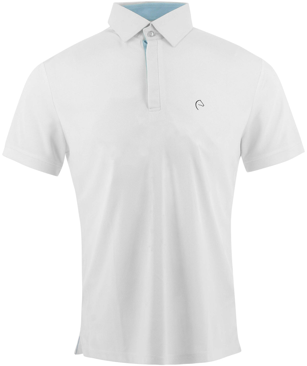 EQUITHÈME Polo Edy Mesh Hommes Blanc