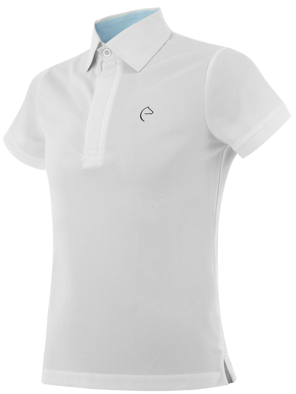 EQUITHÈME Polo Edy Mesh Kids Blanc