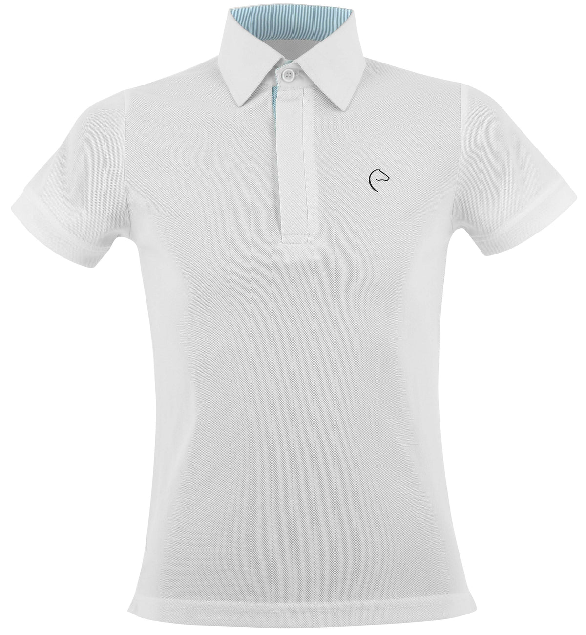 EQUITHÈME Polo Edy Mesh Kids Blanc