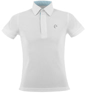 EQUITHÈME Polo Edy Mesh Kids Blanc