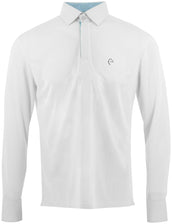 EQUITHÈME Polo Dany Mesh Hommes Blanc