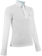 EQUITHÈME Polo Dany Mesh Kids Blanc