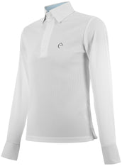 EQUITHÈME Polo Dany Mesh Kids Blanc