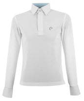 EQUITHÈME Polo Dany Mesh Kids Blanc