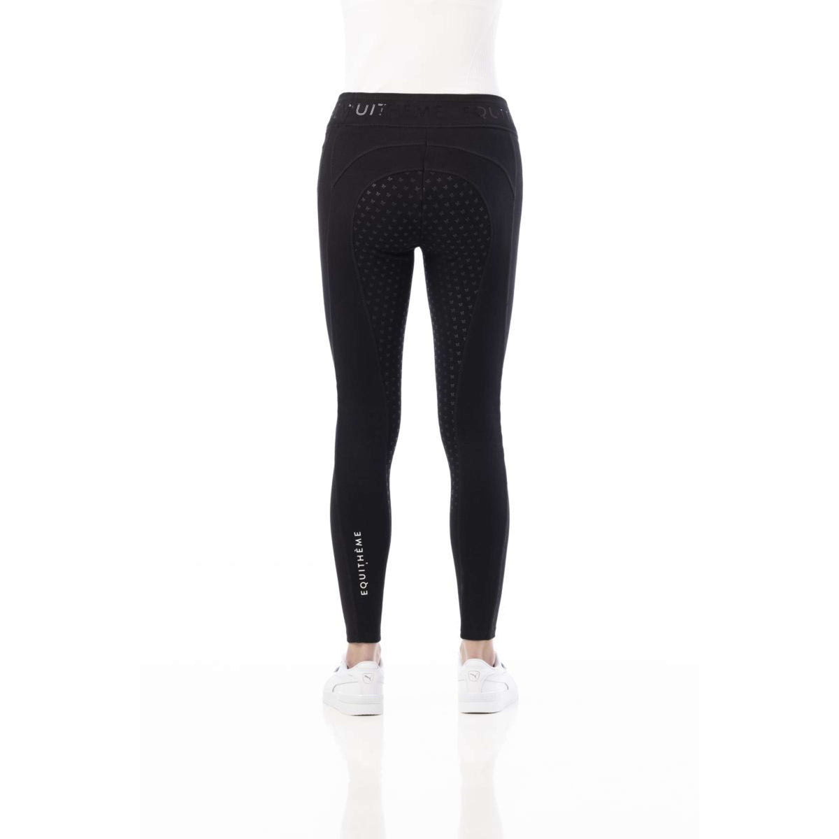 EQUITHÈME Legging d'Équitation Pamela Noir