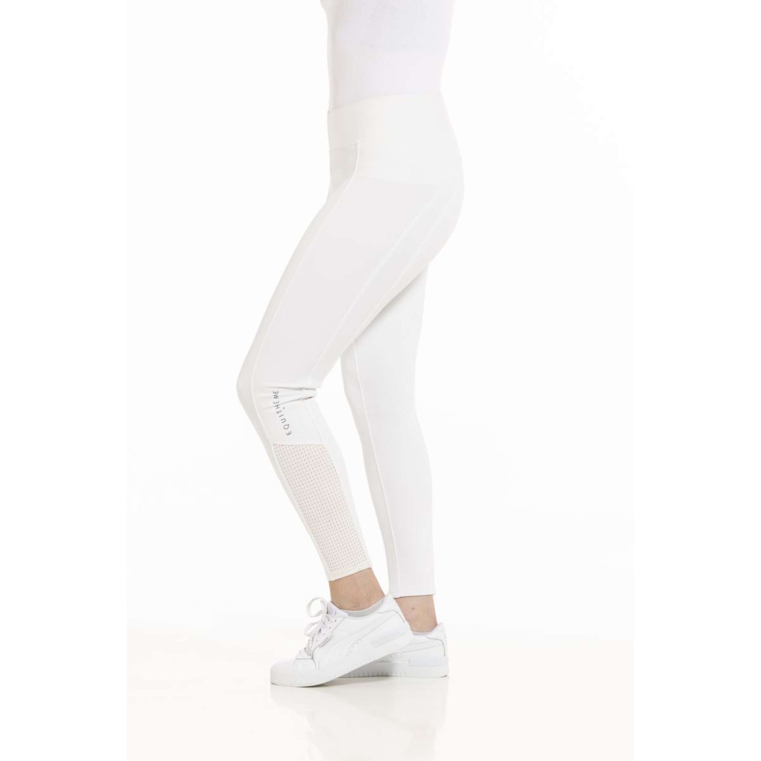 EQUITHÈME Legging d'Équitation Brigitte Blanc EQUITHÈME Legging d'Équitation Brigitte Blanc
