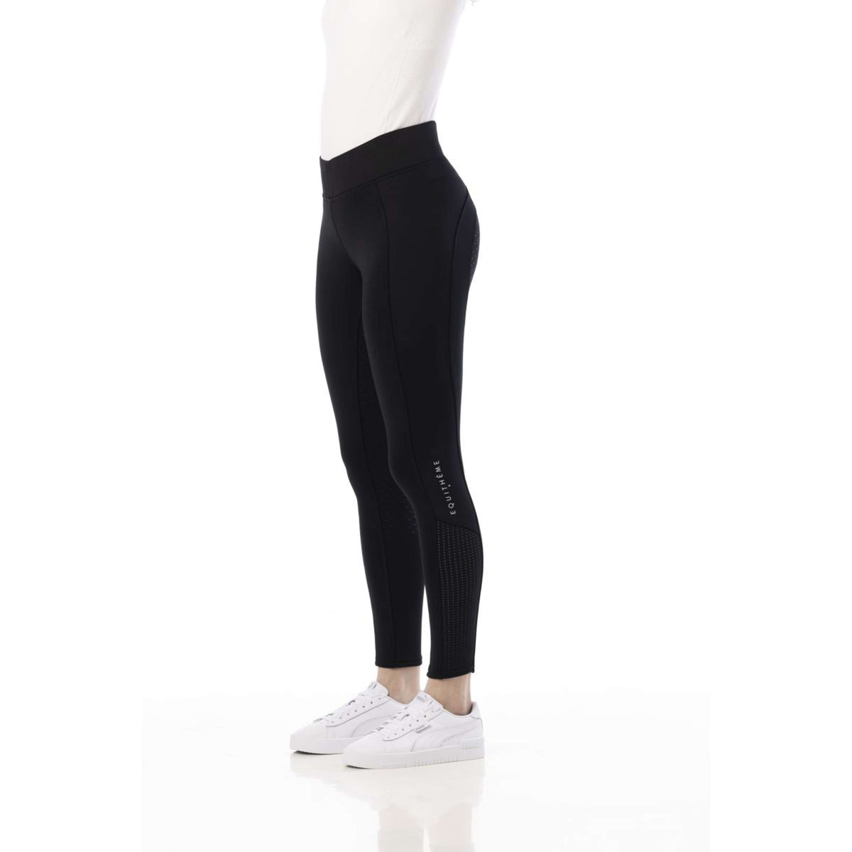 EQUITHÈME Legging d'Équitation Brigitte Noir