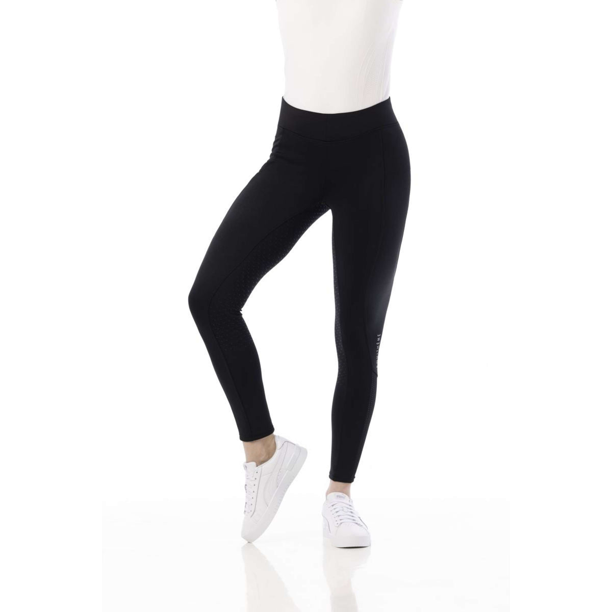 EQUITHÈME Legging d'Équitation Brigitte Noir