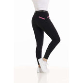 EQUITHÈME Pantalon d'Équitation Kylie Organic Cotton Noir