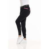 EQUITHÈME Pantalon d'Équitation Kylie Organic Cotton Noir