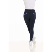 EQUITHÈME Pantalon d'Équitation Kylie Organic Cotton Marin