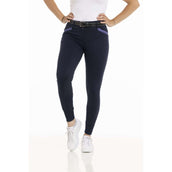 EQUITHÈME Pantalon d'Équitation Kylie Organic Cotton Marin