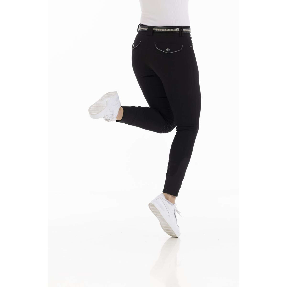 EQUITHÈME Pantalon d'Équitation Belinda Femmes Noir