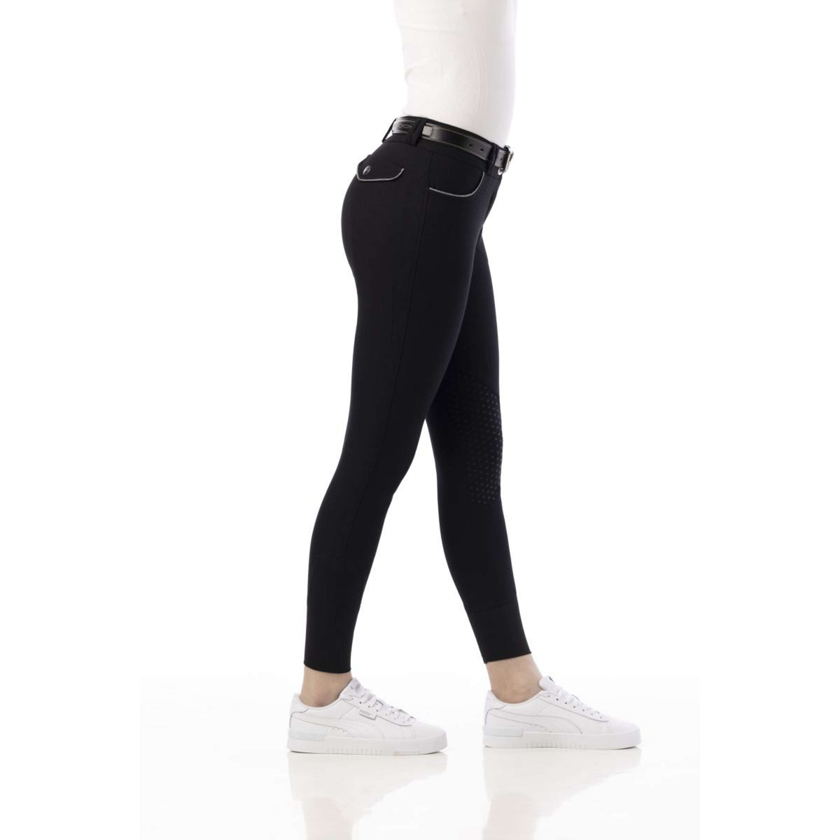 EQUITHÈME Pantalon d'Équitation Belinda Femmes Noir