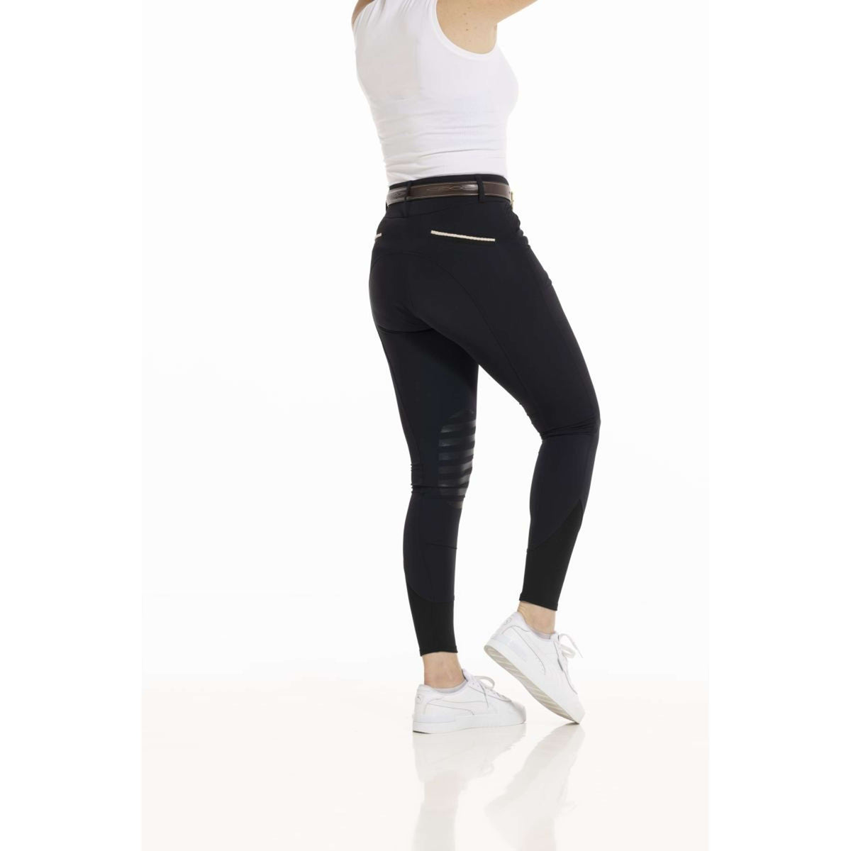 EQUITHÈME Pantalon d'Équitation Josephine Noir