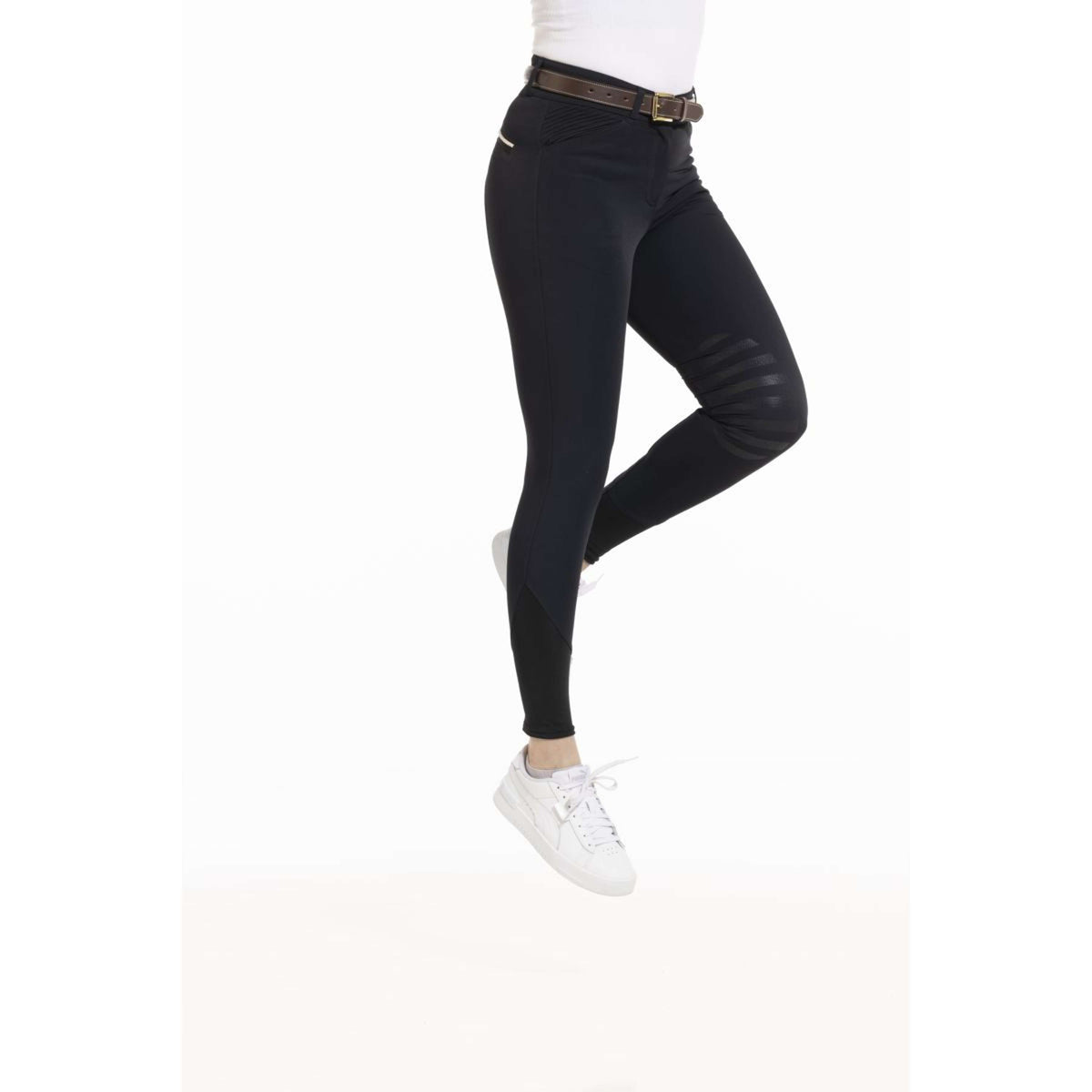 EQUITHÈME Pantalon d'Équitation Josephine Noir