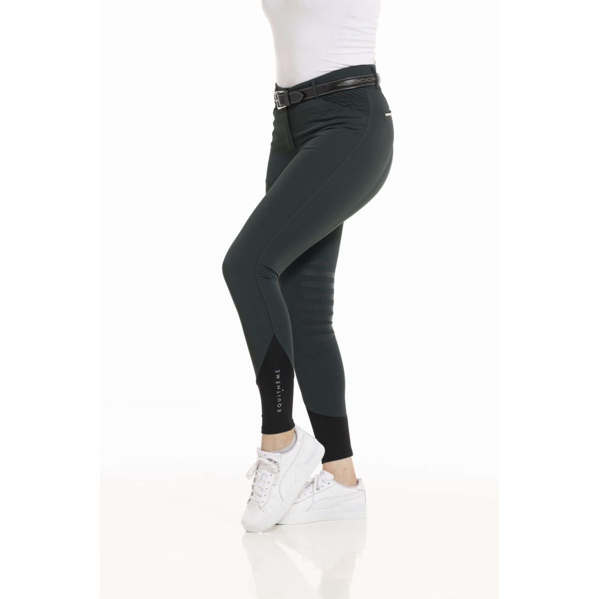 EQUITHÈME Pantalon d'Équitation Josephine Forest Green