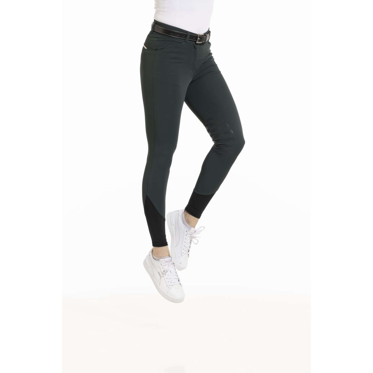 EQUITHÈME Pantalon d'Équitation Josephine Forest Green