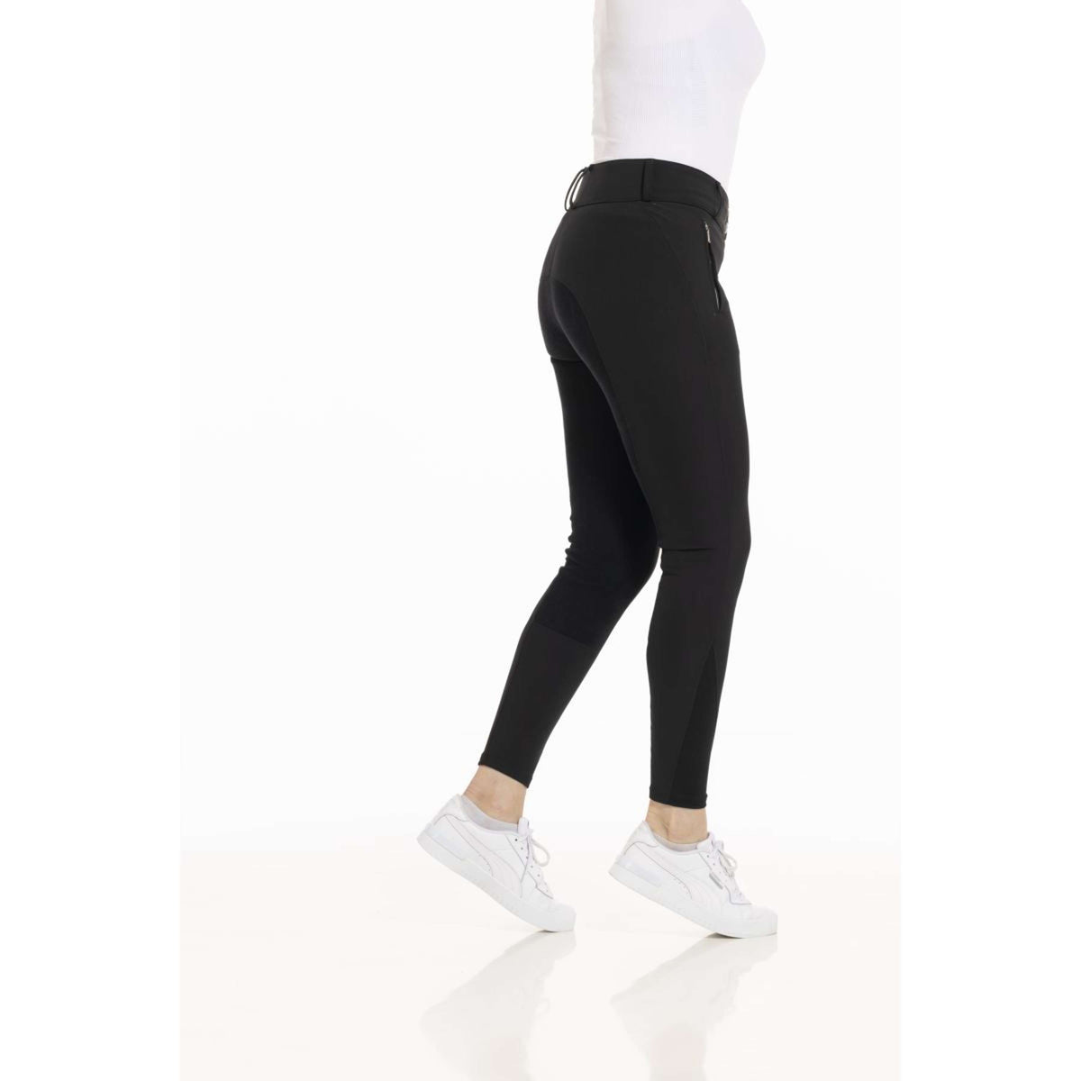 EQUITHÈME Pantalon d'Équitation Nicole Noir