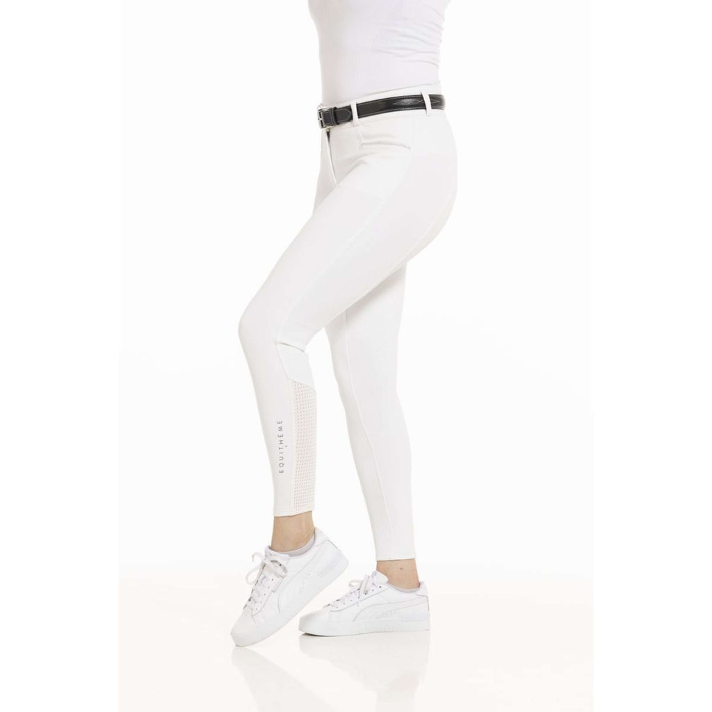 EQUITHÈME Pantalon d'Équitation Claudine Blanc