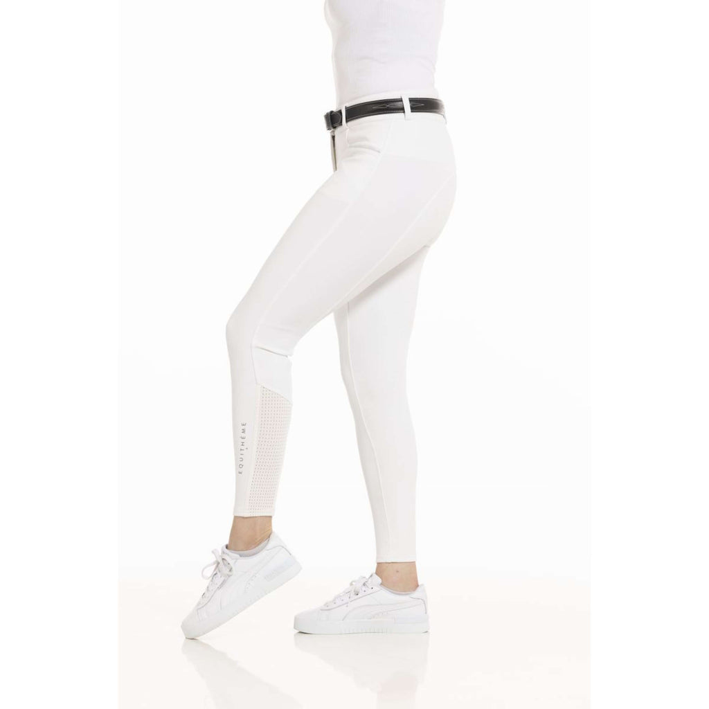 EQUITHÈME Pantalon d'Équitation Claudine Blanc